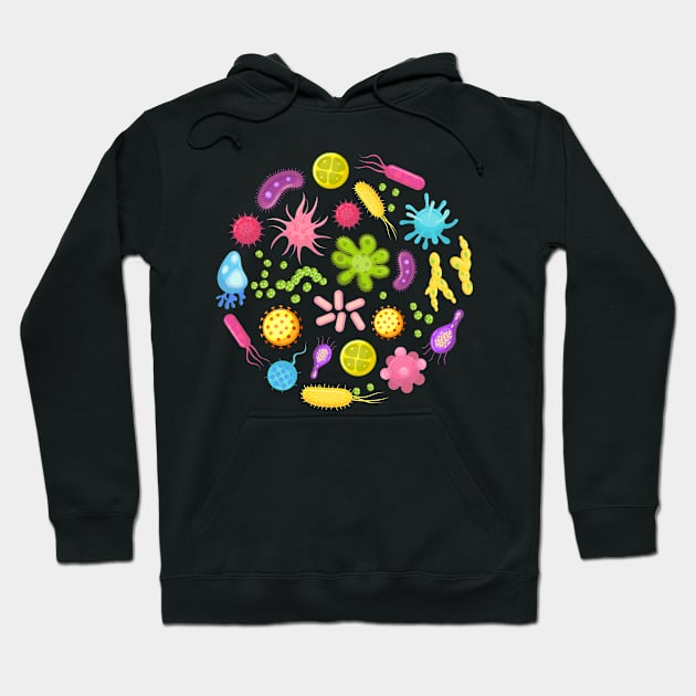 Microbiology Microbiologist Science Hoodie by letnothingstopyou